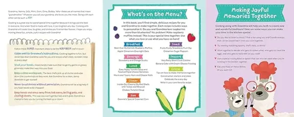 Grandma and Me in the Kitchen: A Fun Cookbook For Kids With Easy Recipes To Make With Grandchildren (Little Chef) - Image 2