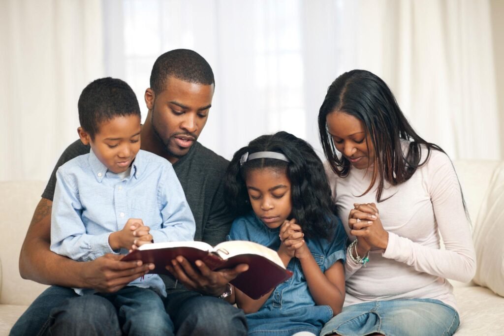 Christian studying Bible teachings during personal devotion.