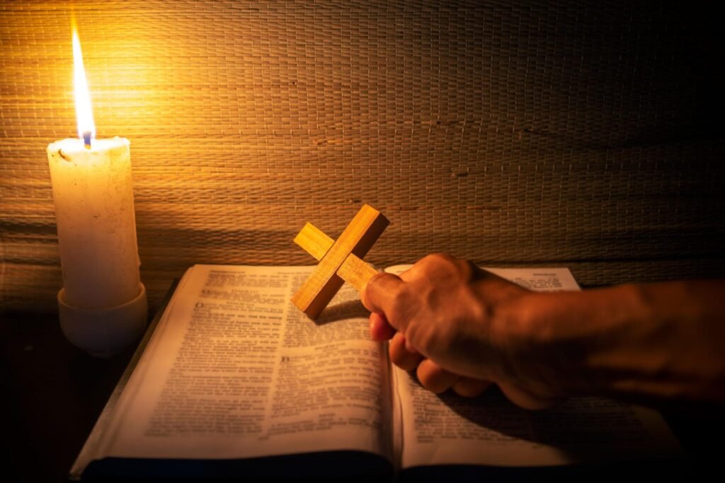 Bible verses for night prayer and faith